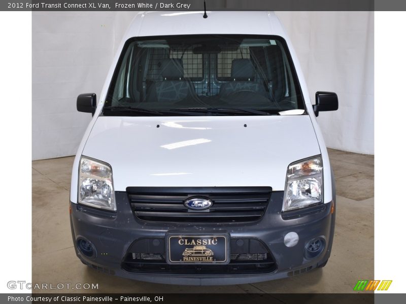 Frozen White / Dark Grey 2012 Ford Transit Connect XL Van
