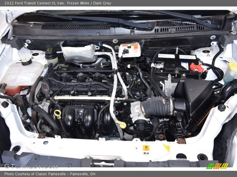 Frozen White / Dark Grey 2012 Ford Transit Connect XL Van