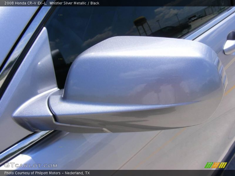 Whistler Silver Metallic / Black 2008 Honda CR-V EX-L