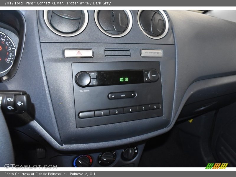 Frozen White / Dark Grey 2012 Ford Transit Connect XL Van