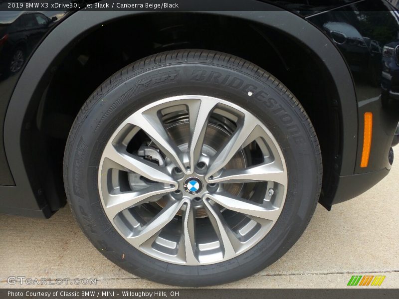 Jet Black / Canberra Beige/Black 2019 BMW X3 xDrive30i