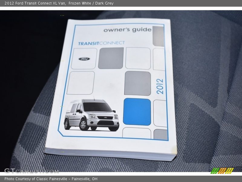 Frozen White / Dark Grey 2012 Ford Transit Connect XL Van