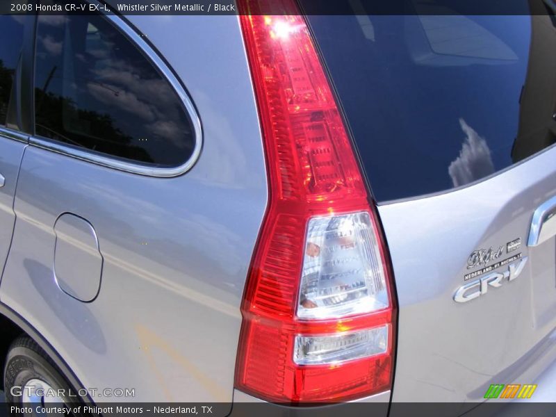 Whistler Silver Metallic / Black 2008 Honda CR-V EX-L