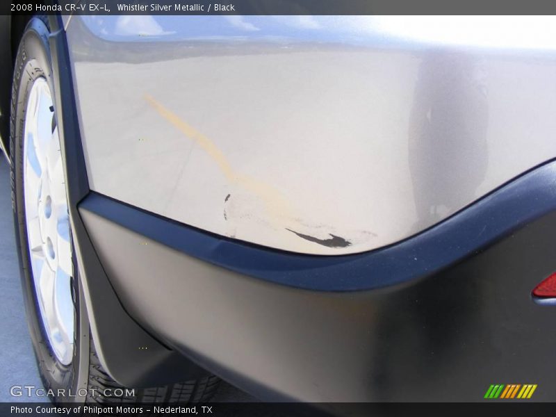 Whistler Silver Metallic / Black 2008 Honda CR-V EX-L