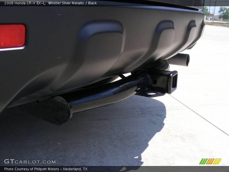 Whistler Silver Metallic / Black 2008 Honda CR-V EX-L