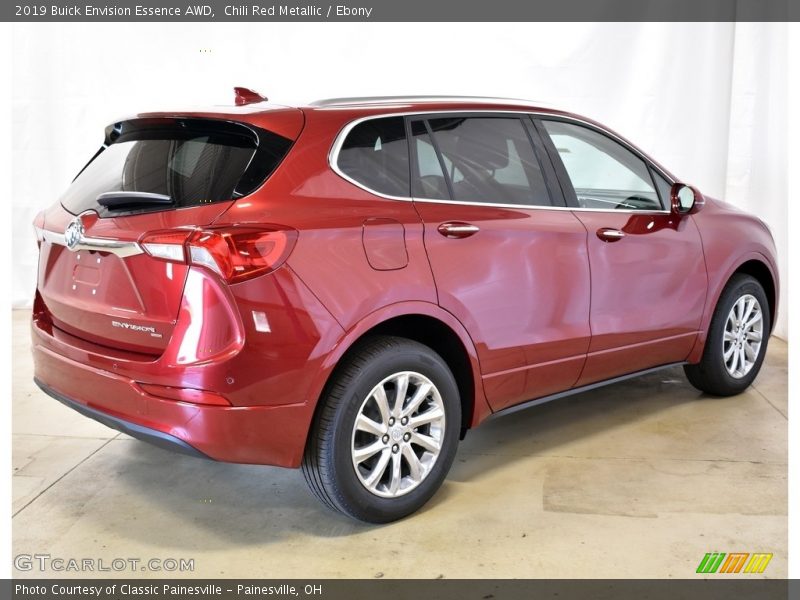 Chili Red Metallic / Ebony 2019 Buick Envision Essence AWD