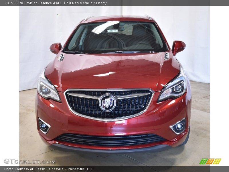 Chili Red Metallic / Ebony 2019 Buick Envision Essence AWD