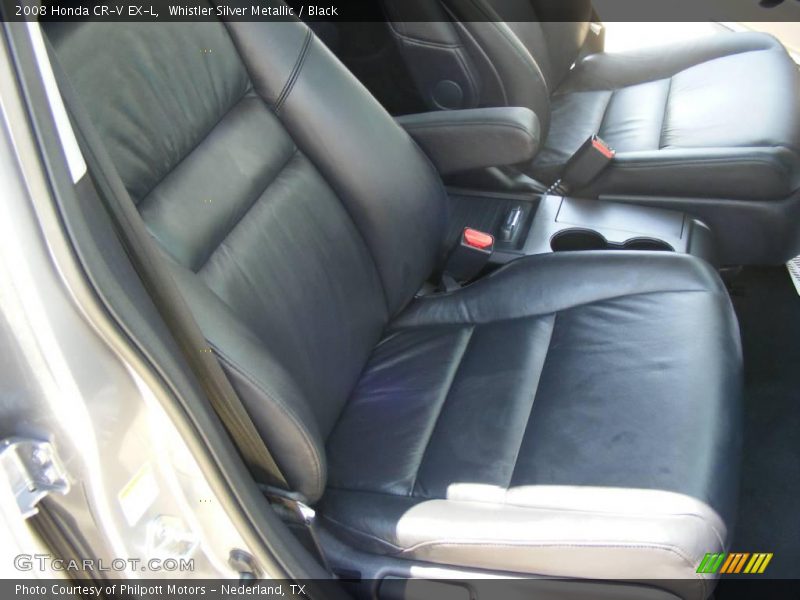 Whistler Silver Metallic / Black 2008 Honda CR-V EX-L