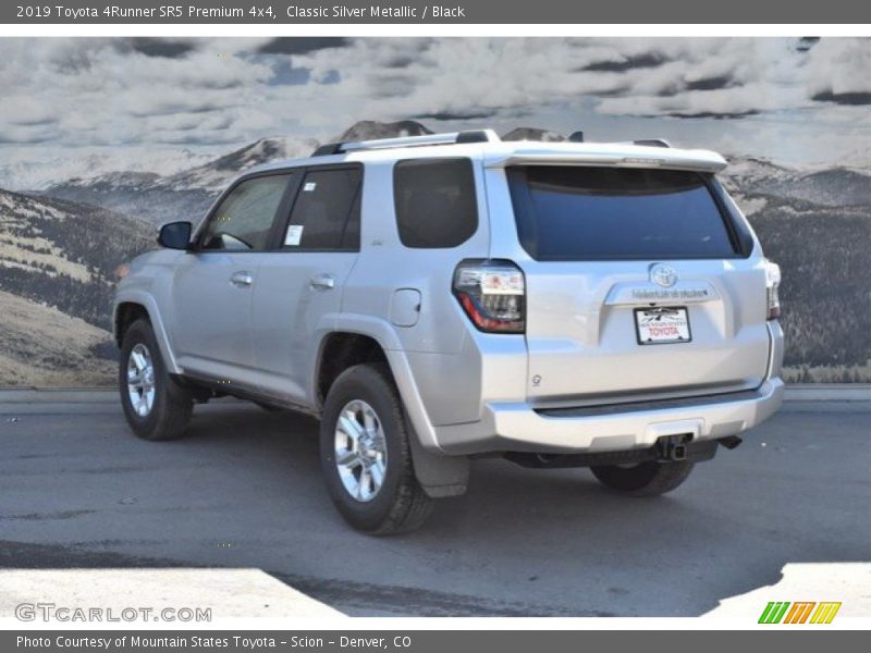 Classic Silver Metallic / Black 2019 Toyota 4Runner SR5 Premium 4x4