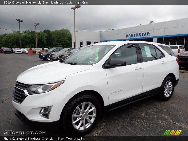 Summit White / Medium Ash Gray 2019 Chevrolet Equinox LS