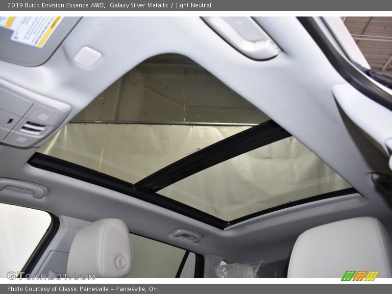 Galaxy Silver Metallic / Light Neutral 2019 Buick Envision Essence AWD