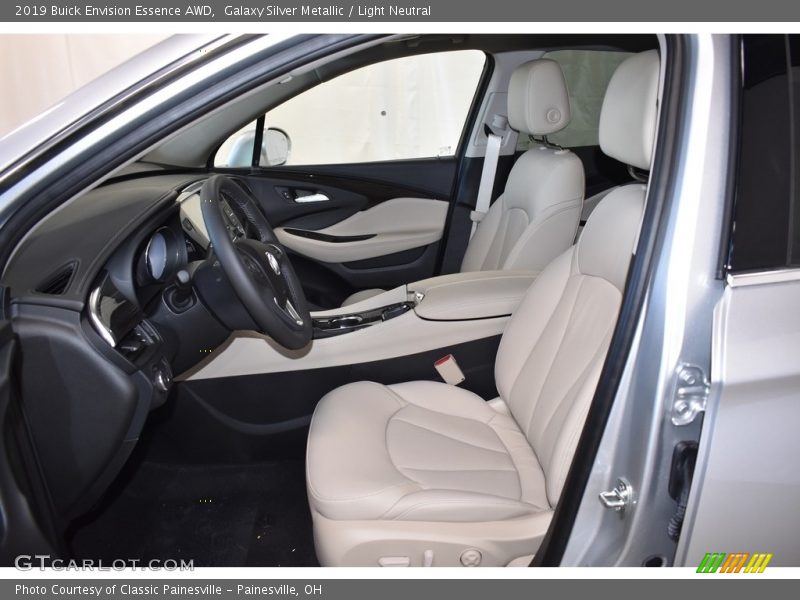 Galaxy Silver Metallic / Light Neutral 2019 Buick Envision Essence AWD