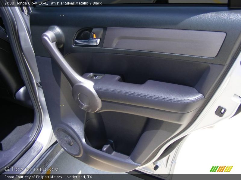 Whistler Silver Metallic / Black 2008 Honda CR-V EX-L