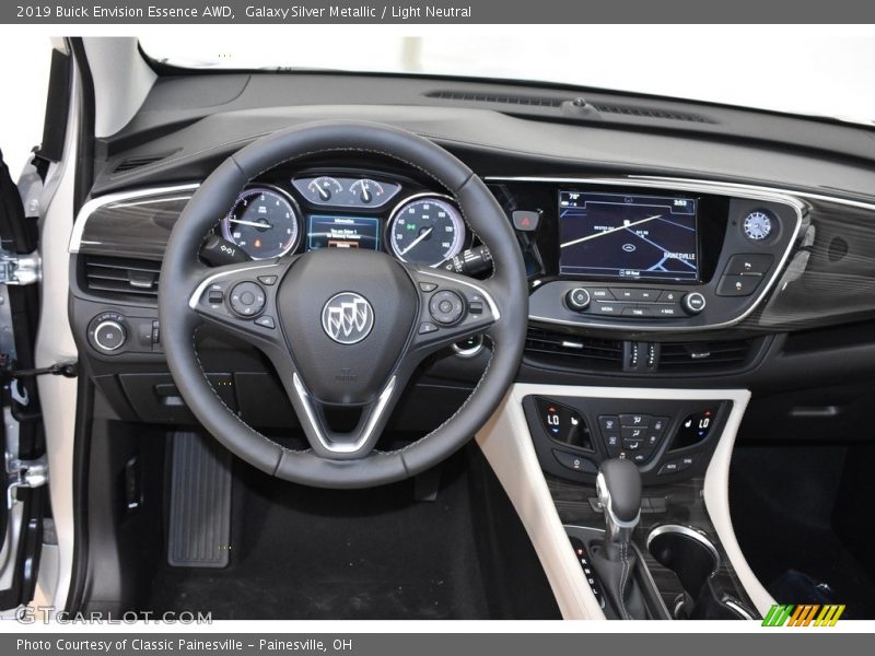 Galaxy Silver Metallic / Light Neutral 2019 Buick Envision Essence AWD