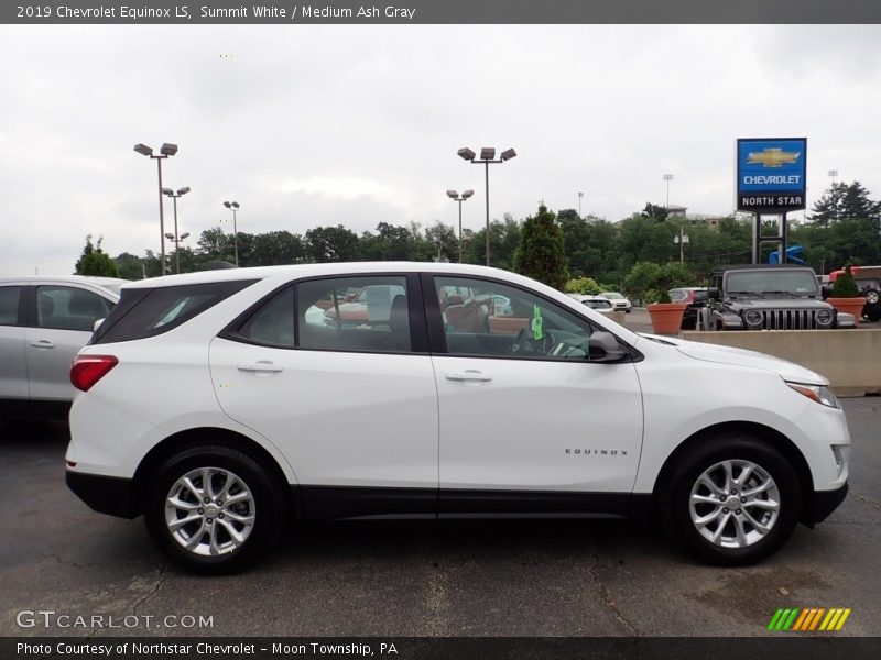 Summit White / Medium Ash Gray 2019 Chevrolet Equinox LS