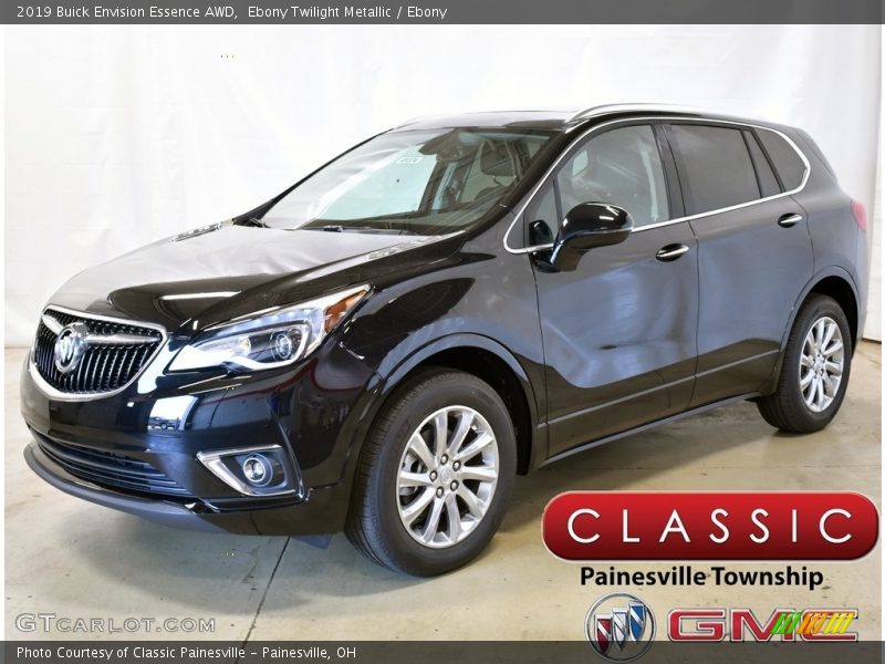 Ebony Twilight Metallic / Ebony 2019 Buick Envision Essence AWD