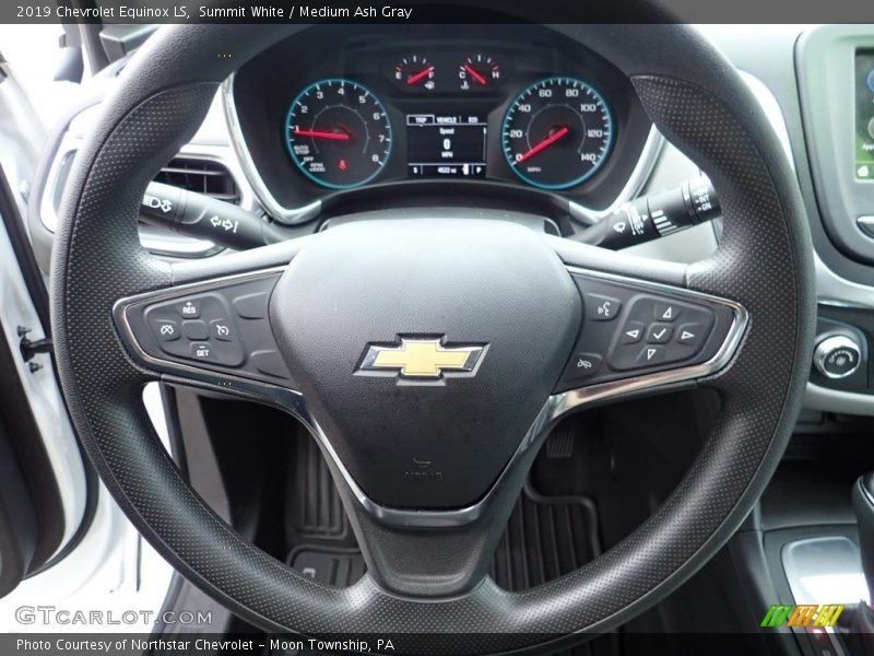 Summit White / Medium Ash Gray 2019 Chevrolet Equinox LS