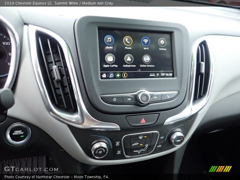 Summit White / Medium Ash Gray 2019 Chevrolet Equinox LS