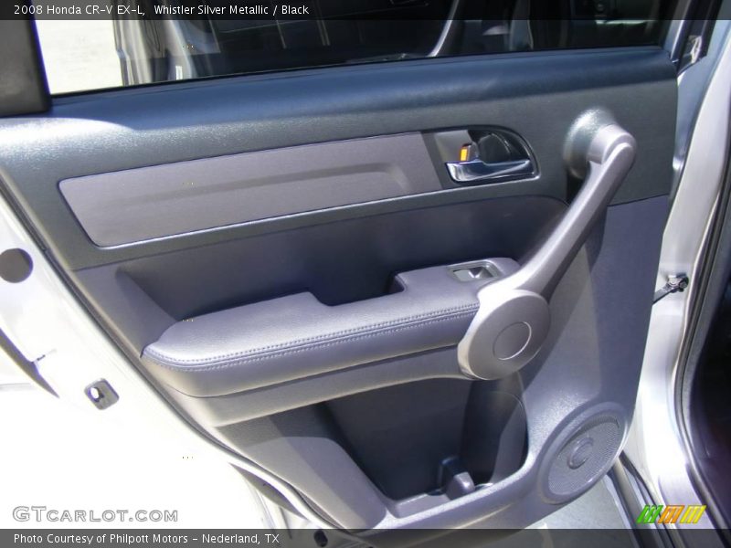 Whistler Silver Metallic / Black 2008 Honda CR-V EX-L
