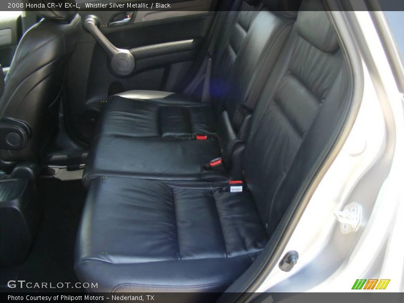 Whistler Silver Metallic / Black 2008 Honda CR-V EX-L