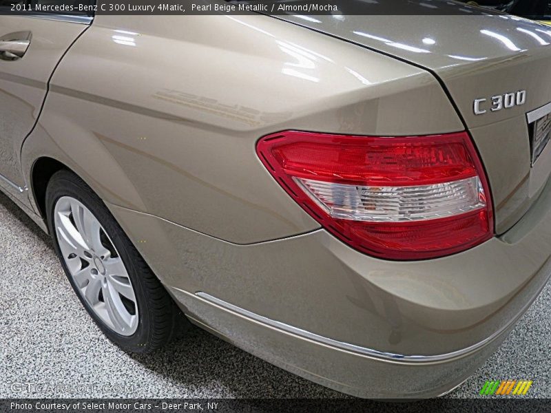 Pearl Beige Metallic / Almond/Mocha 2011 Mercedes-Benz C 300 Luxury 4Matic
