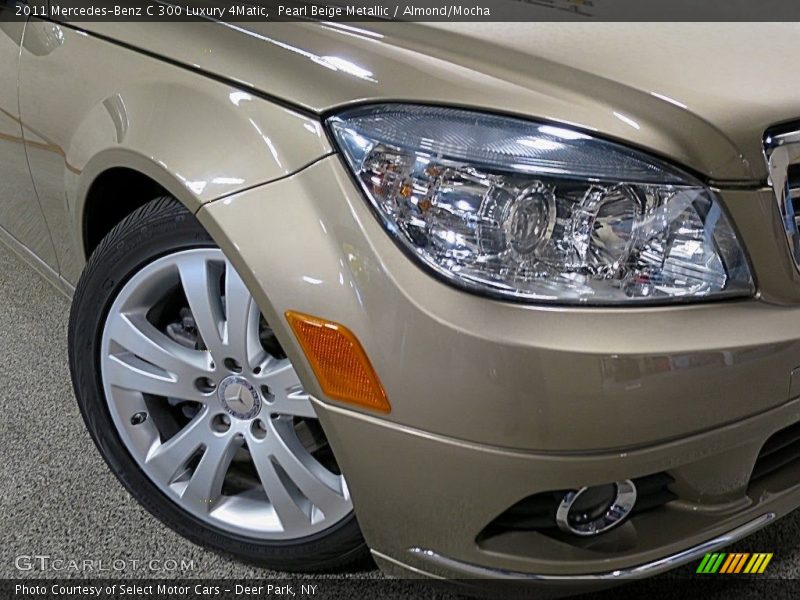 Pearl Beige Metallic / Almond/Mocha 2011 Mercedes-Benz C 300 Luxury 4Matic
