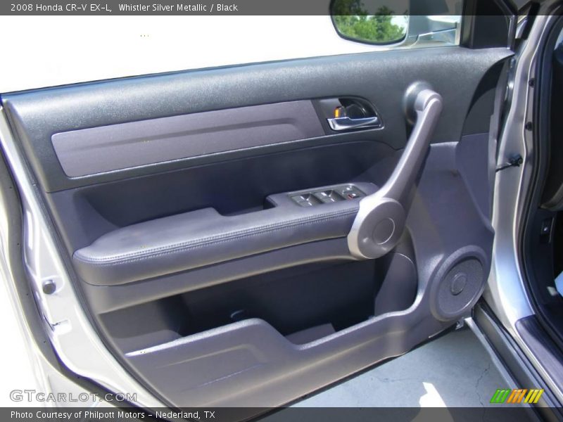 Whistler Silver Metallic / Black 2008 Honda CR-V EX-L