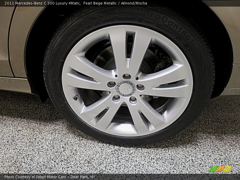 Pearl Beige Metallic / Almond/Mocha 2011 Mercedes-Benz C 300 Luxury 4Matic