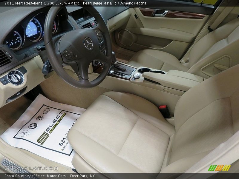 Pearl Beige Metallic / Almond/Mocha 2011 Mercedes-Benz C 300 Luxury 4Matic