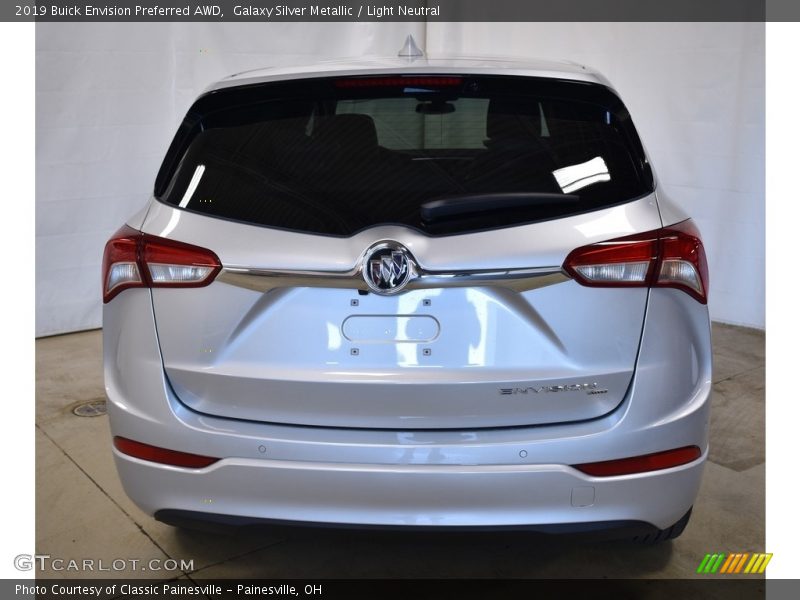 Galaxy Silver Metallic / Light Neutral 2019 Buick Envision Preferred AWD