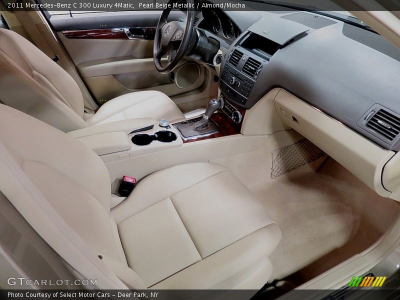 Pearl Beige Metallic / Almond/Mocha 2011 Mercedes-Benz C 300 Luxury 4Matic