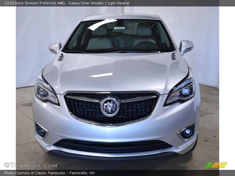 Galaxy Silver Metallic / Light Neutral 2019 Buick Envision Preferred AWD