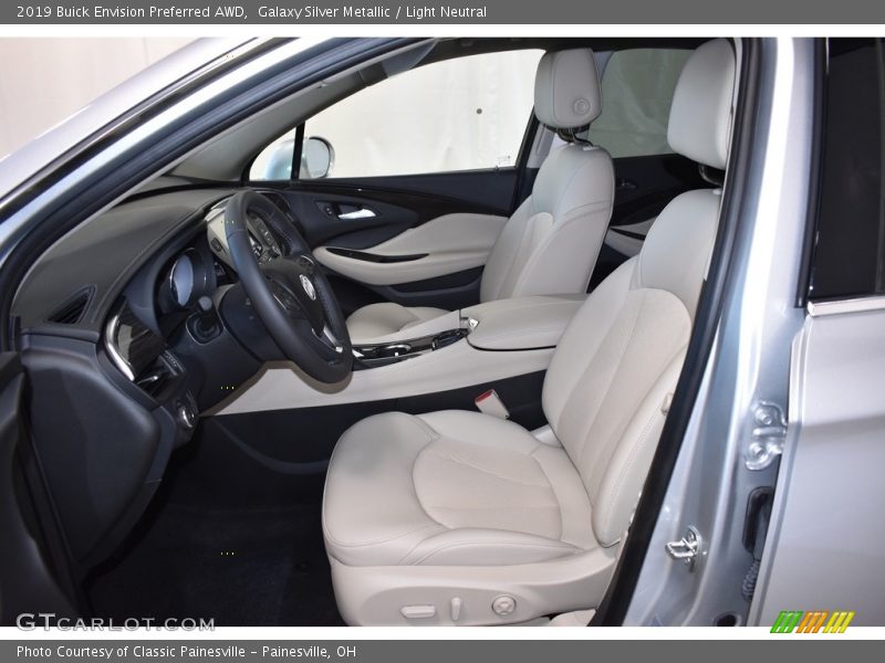 Galaxy Silver Metallic / Light Neutral 2019 Buick Envision Preferred AWD