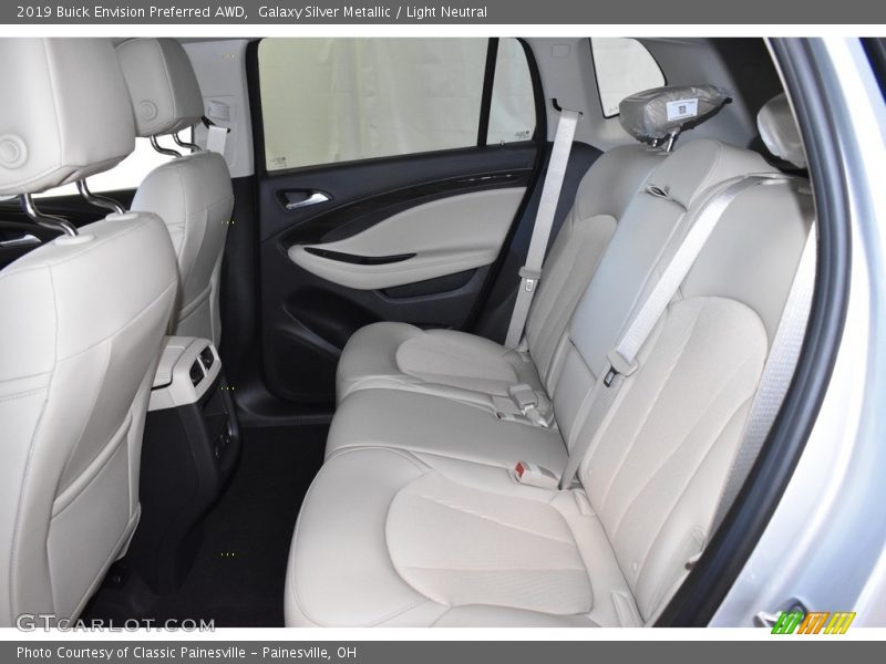 Galaxy Silver Metallic / Light Neutral 2019 Buick Envision Preferred AWD
