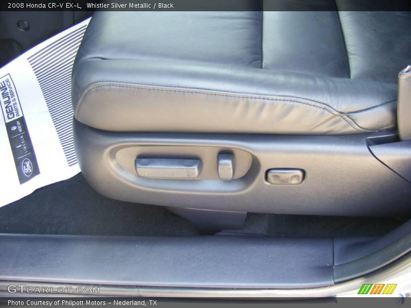 Whistler Silver Metallic / Black 2008 Honda CR-V EX-L
