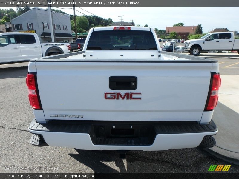 Summit White / Dark Ash/Jet Black 2018 GMC Sierra 1500 Double Cab 4WD