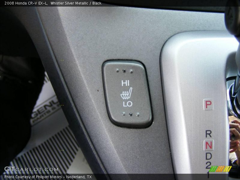 Whistler Silver Metallic / Black 2008 Honda CR-V EX-L
