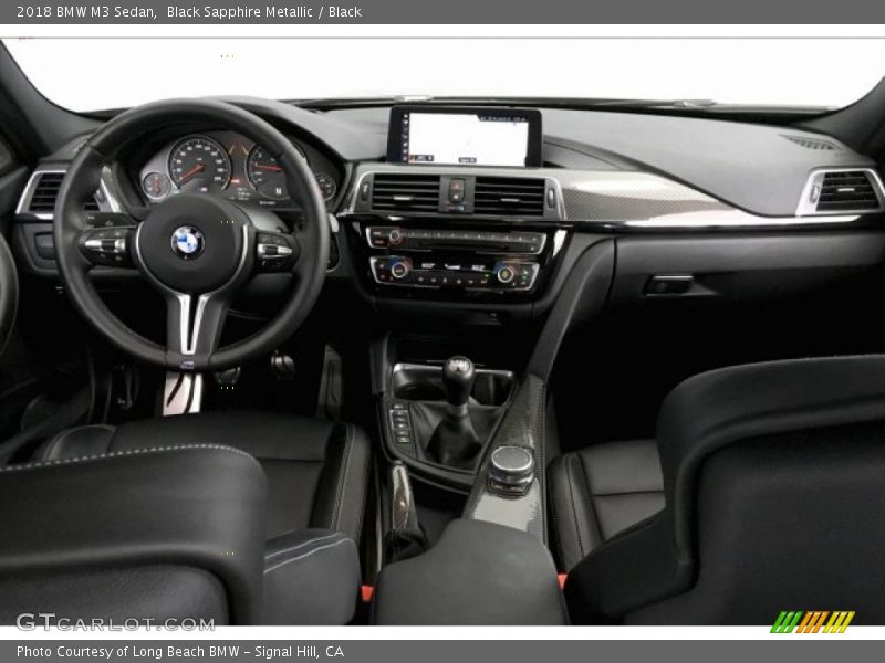 Black Sapphire Metallic / Black 2018 BMW M3 Sedan