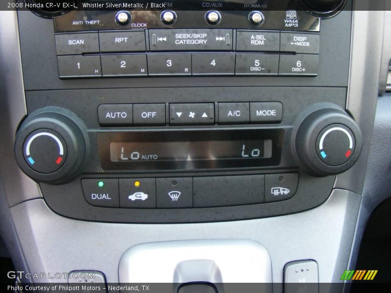 Whistler Silver Metallic / Black 2008 Honda CR-V EX-L