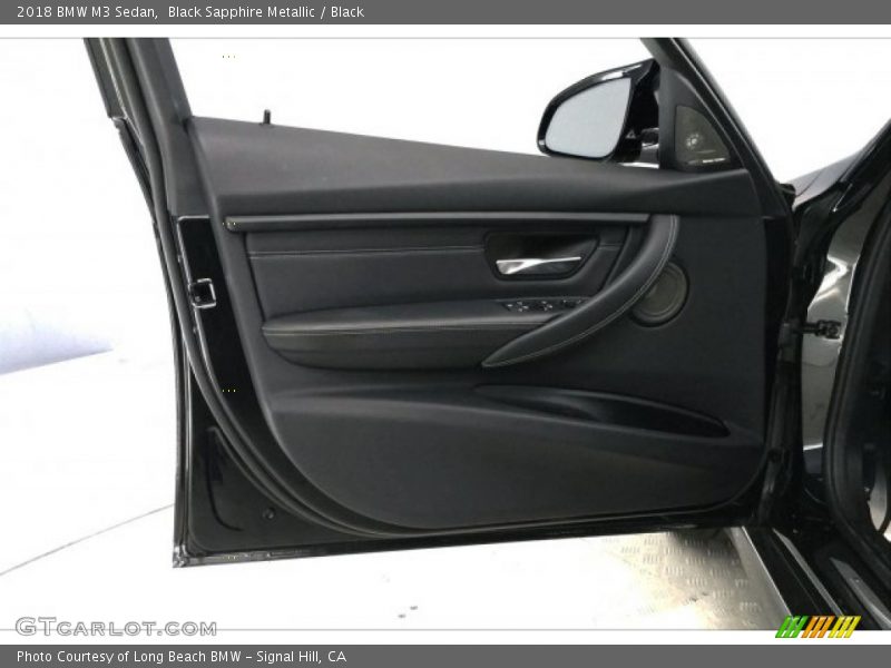Black Sapphire Metallic / Black 2018 BMW M3 Sedan