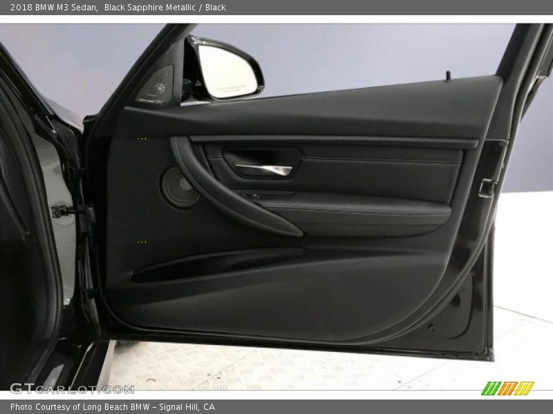 Black Sapphire Metallic / Black 2018 BMW M3 Sedan