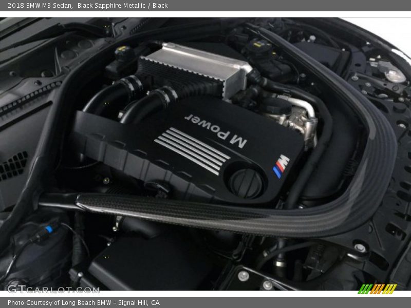 Black Sapphire Metallic / Black 2018 BMW M3 Sedan