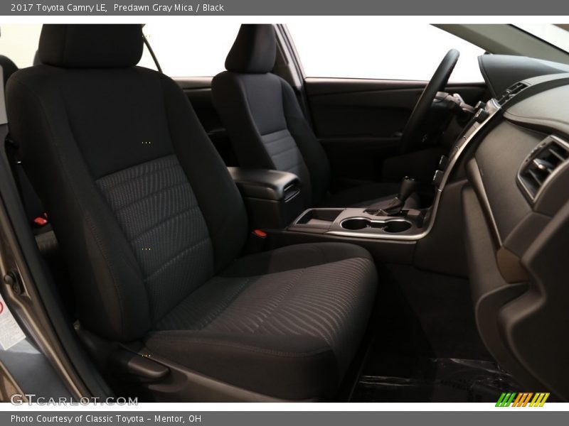 Predawn Gray Mica / Black 2017 Toyota Camry LE