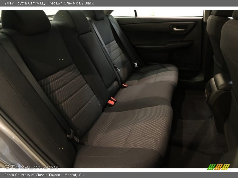 Predawn Gray Mica / Black 2017 Toyota Camry LE