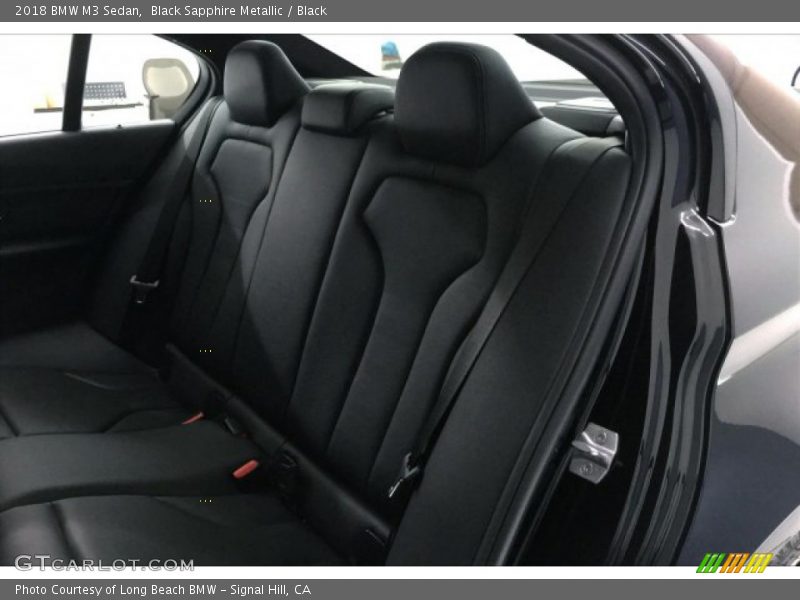 Black Sapphire Metallic / Black 2018 BMW M3 Sedan
