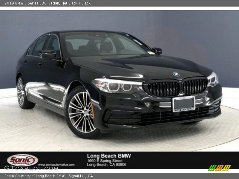Jet Black / Black 2019 BMW 5 Series 530i Sedan
