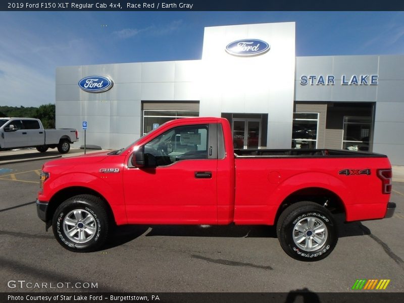 Race Red / Earth Gray 2019 Ford F150 XLT Regular Cab 4x4