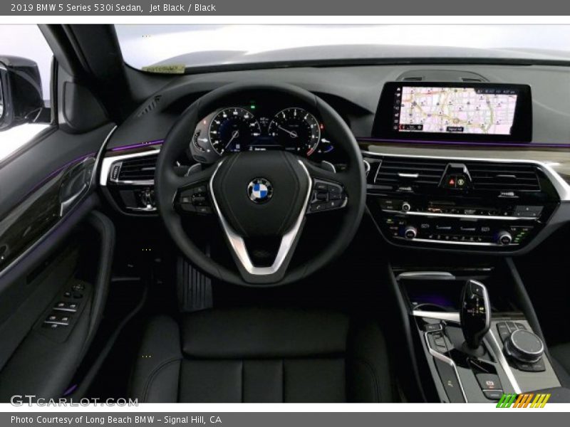 Jet Black / Black 2019 BMW 5 Series 530i Sedan