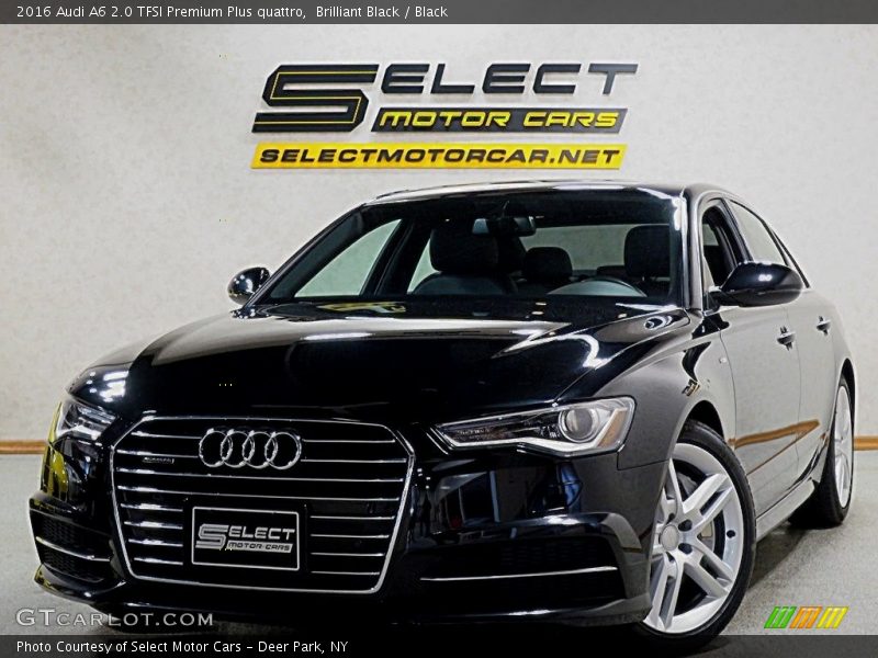 Brilliant Black / Black 2016 Audi A6 2.0 TFSI Premium Plus quattro