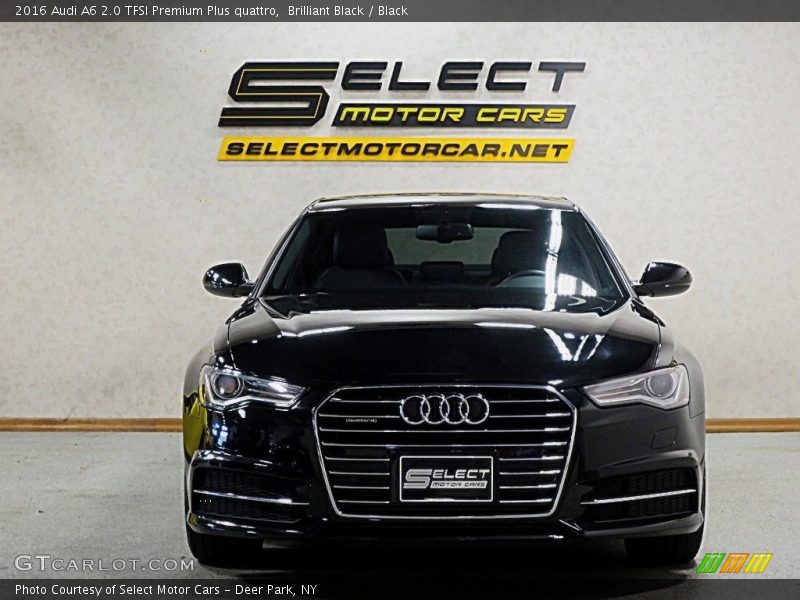 Brilliant Black / Black 2016 Audi A6 2.0 TFSI Premium Plus quattro